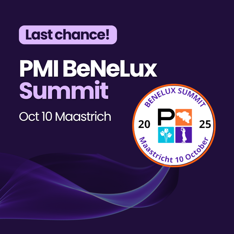 Last Call: One Week to Go for the PMI BeNeLux Summit 2025