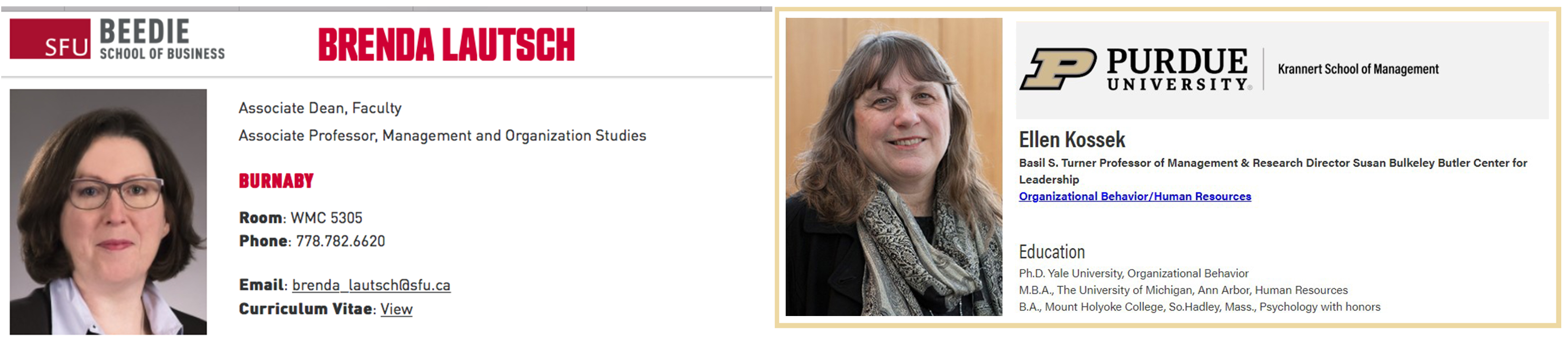 Ellen Kossek profile uni3