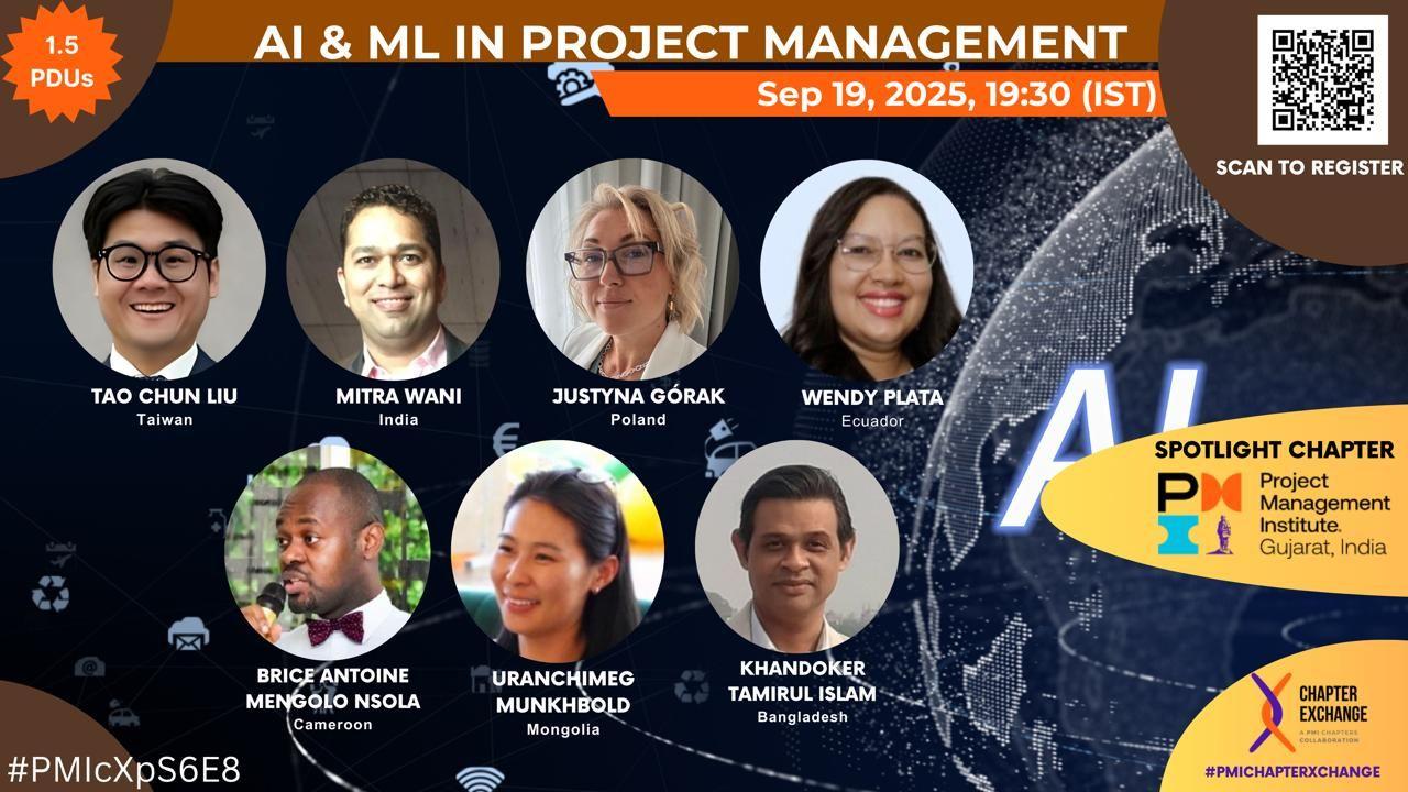 AI and Machine Learning in Project Management • PMI Chapter Xchange ...