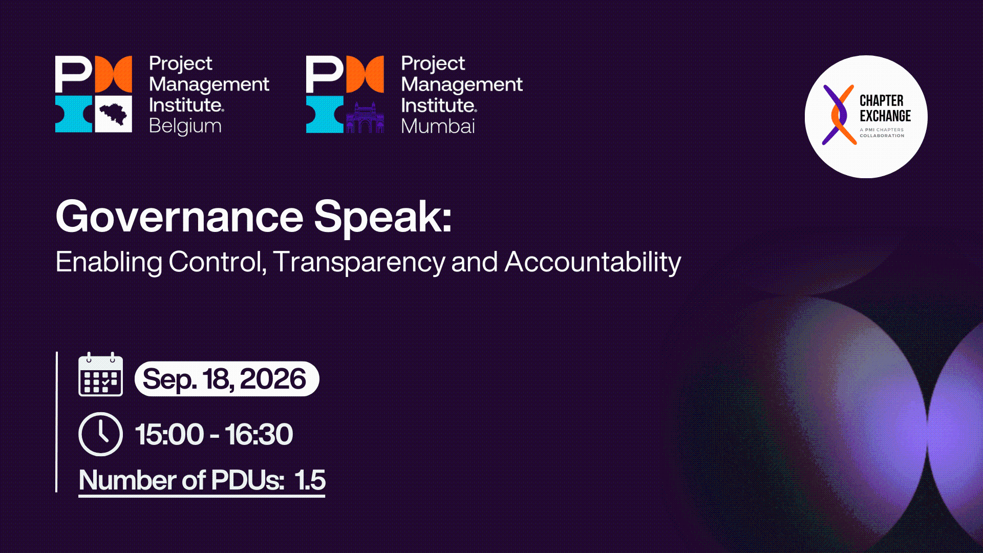 Governance Speak: Enabling Control, Transparency and Accountability